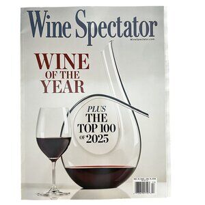 Wine Spectator Magazine December 31 2025 Wine of the Year Top 100